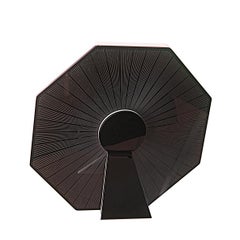 Italian Handmade Photo Frame Black White Plexi, Otto Sharing Black