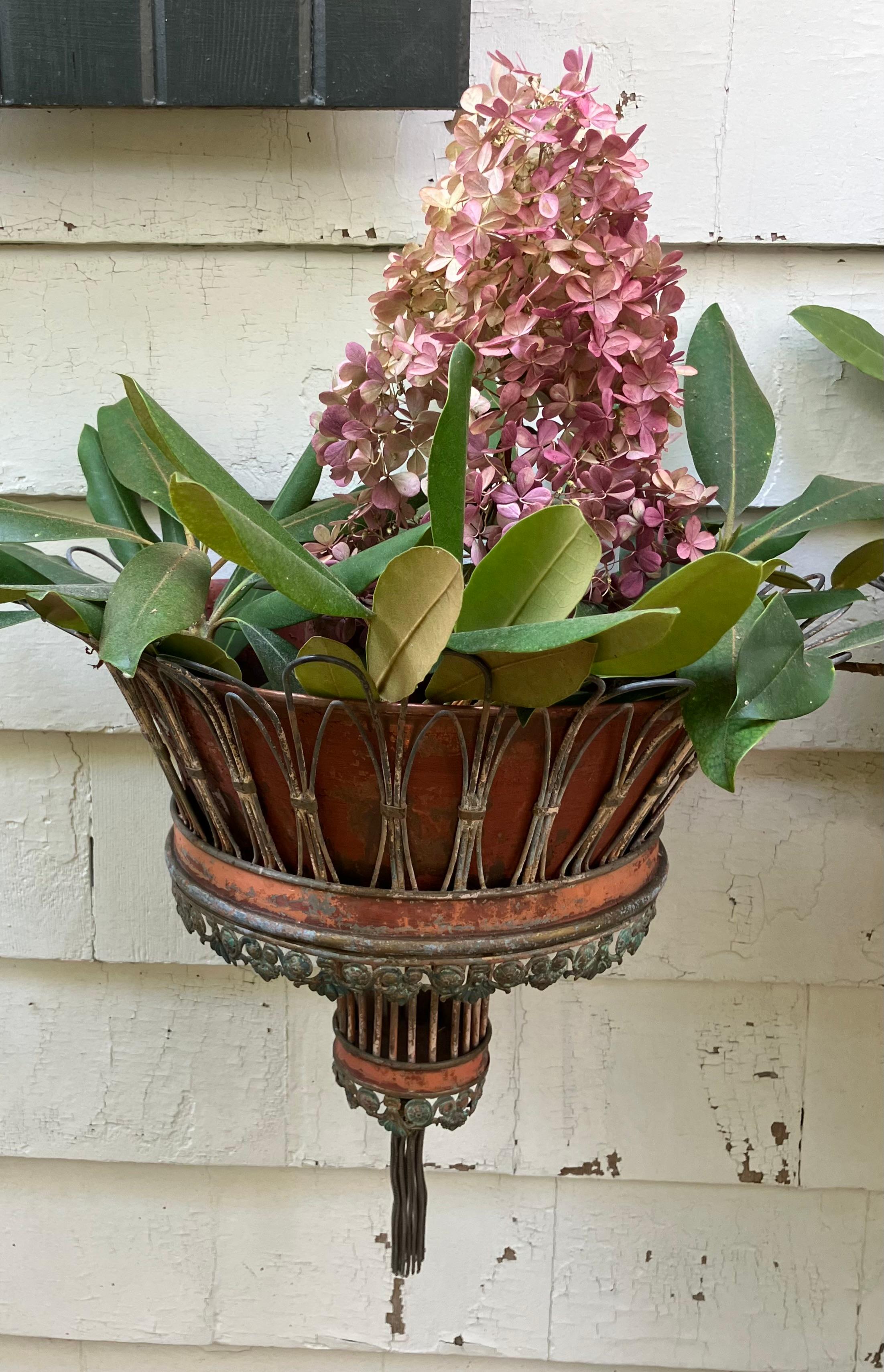 Jardineras de pared colgantes italianas Italiano en venta