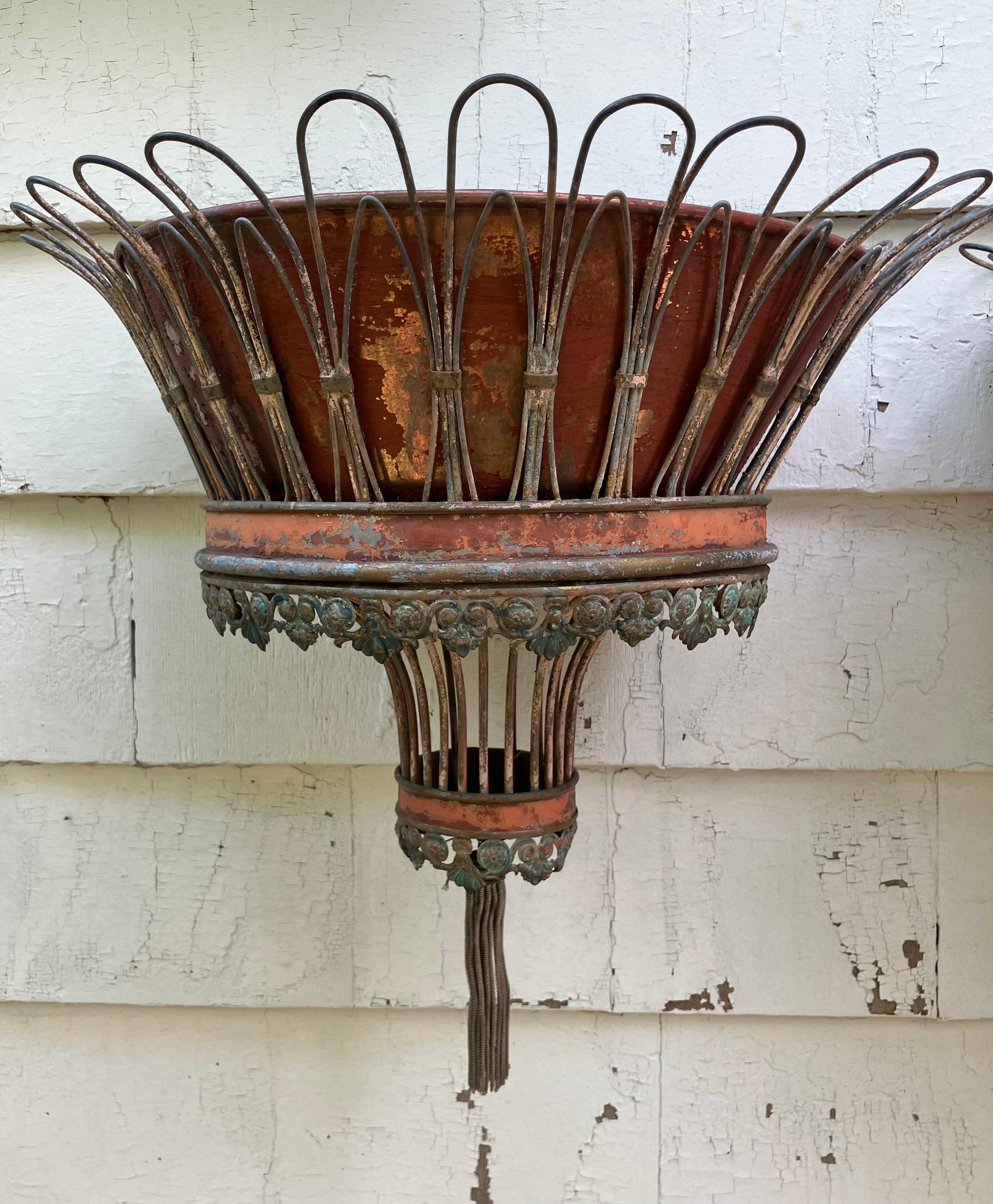 Jardineras de pared colgantes italianas en Bueno estado para la venta en New York, NY