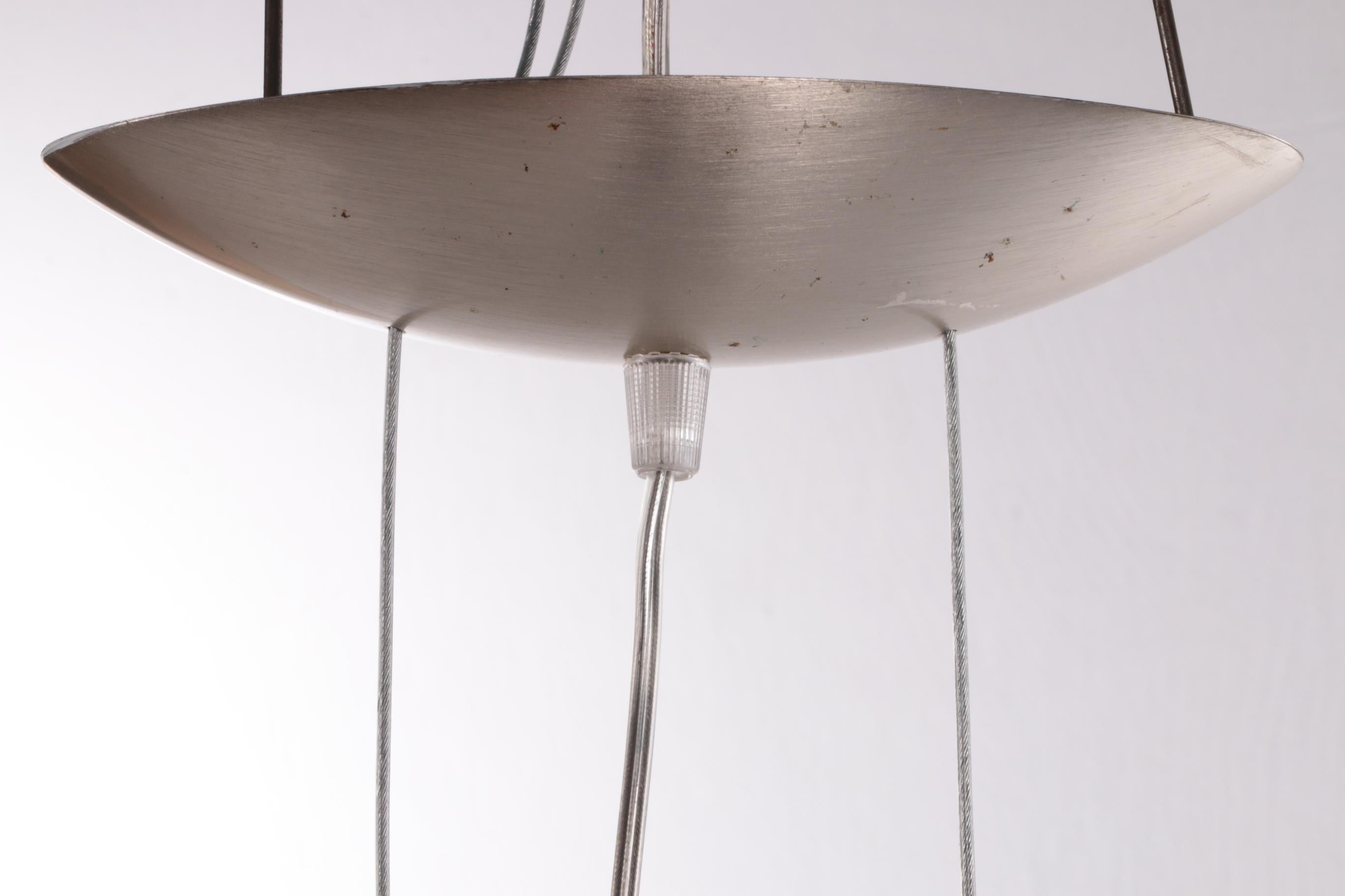 Italian Hanging Lamp Murano Glass Made by AvMazzega, 1990, Italy For Sale 10