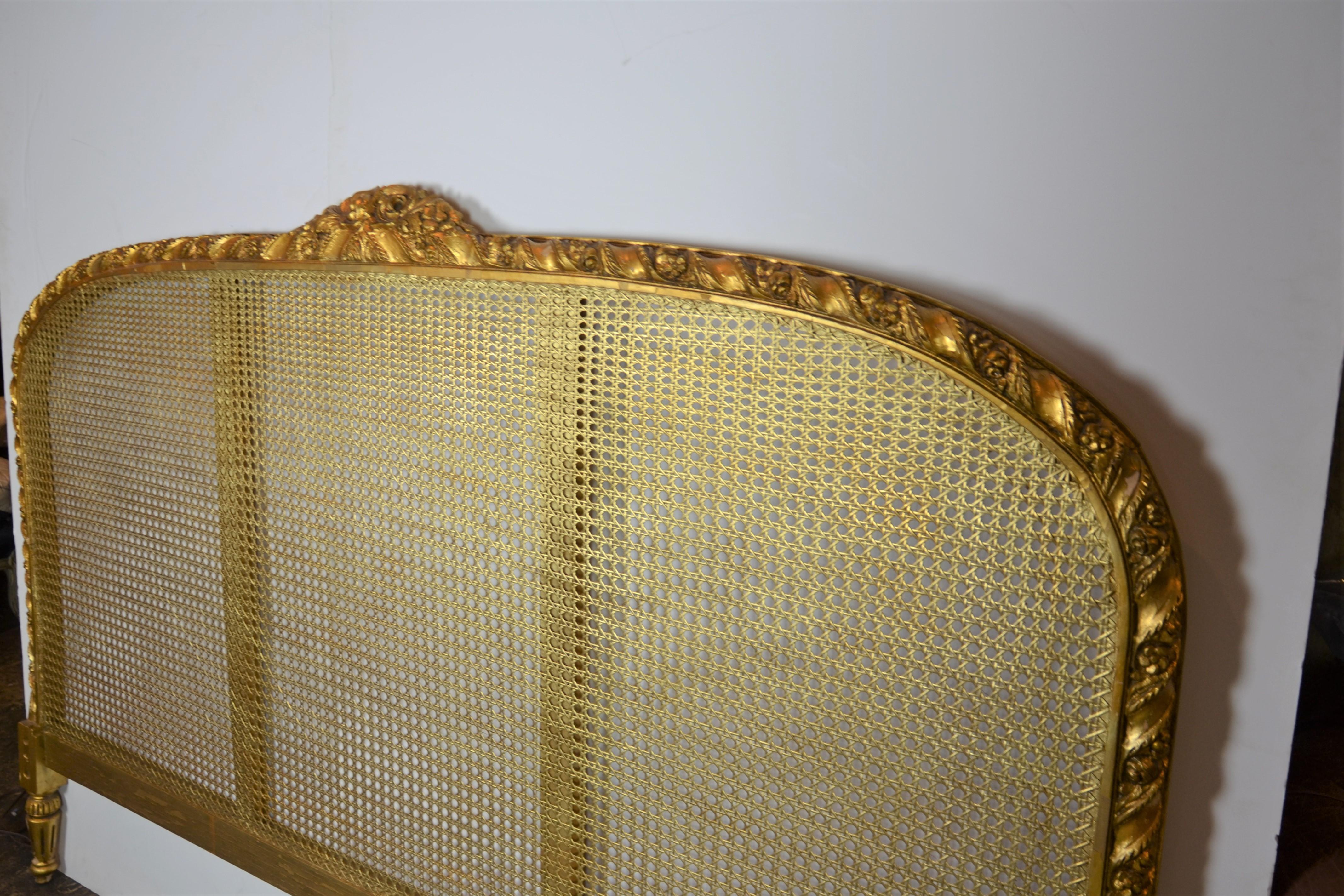 Italian Headboard King Size In Good Condition In Pomona, CA