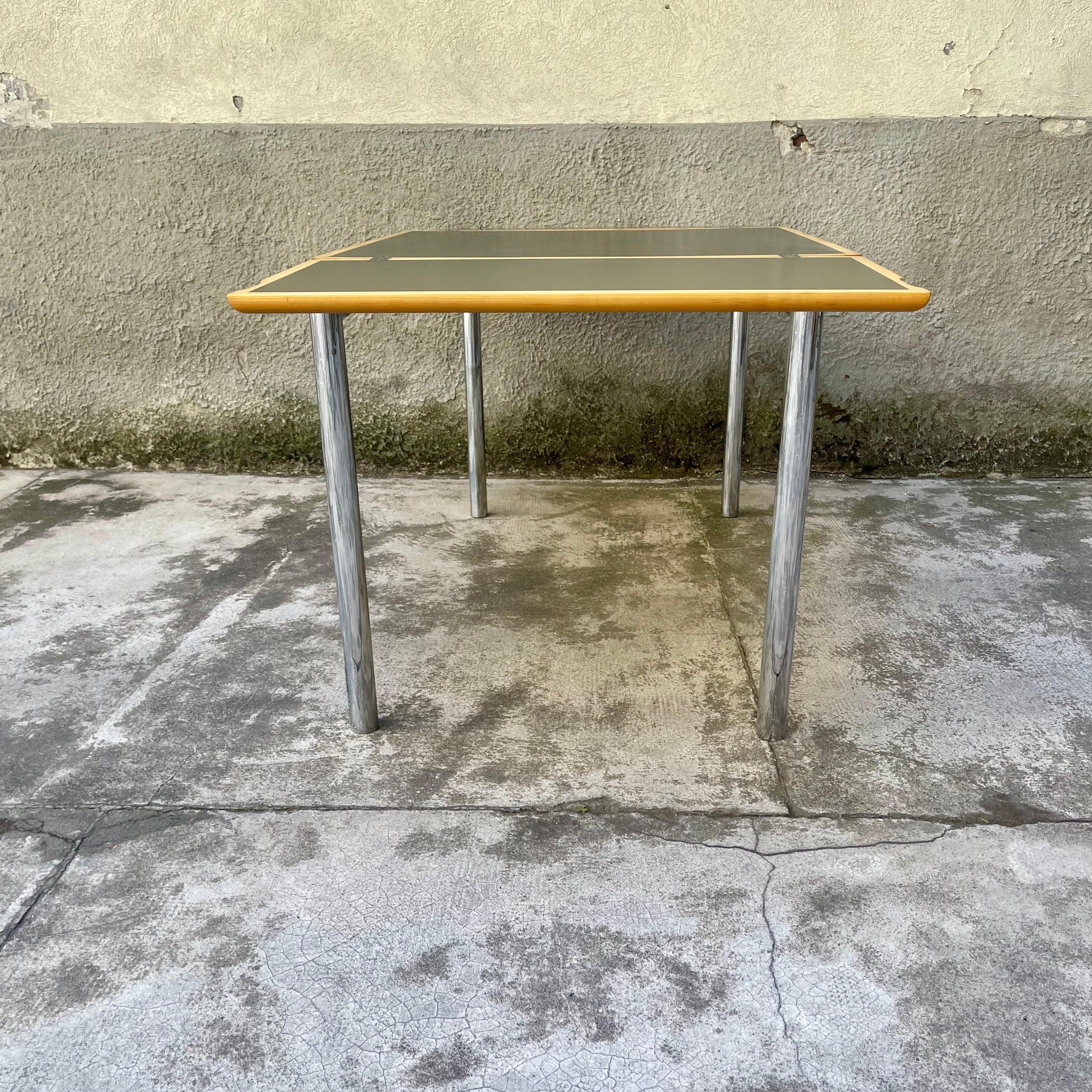 Late 20th Century Italian Height-Adjustable Table, 1980s For Sale