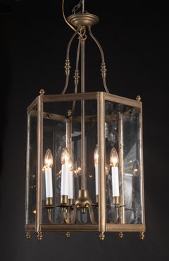Italian Hexagonal Lantern, Mid 20th Century