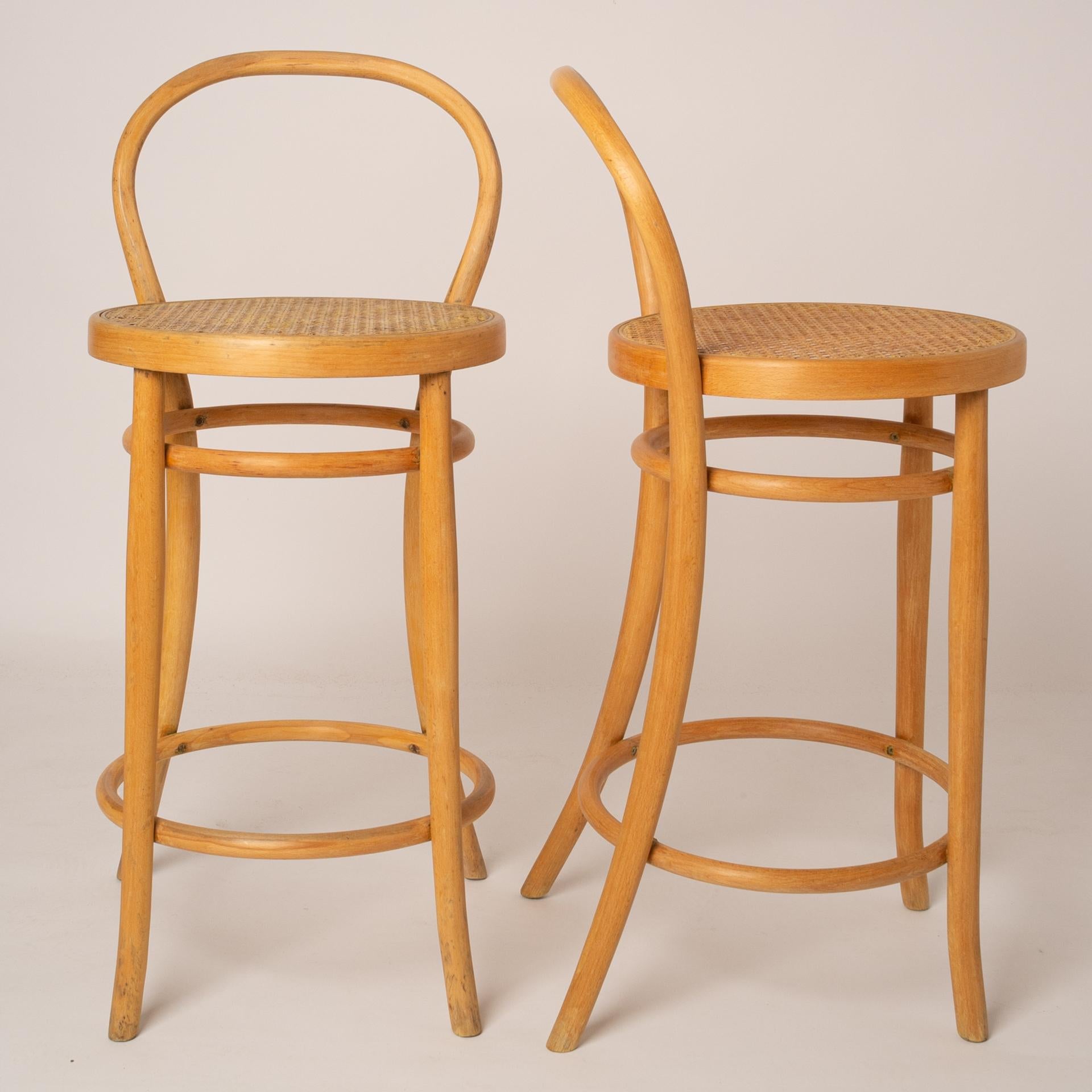Other Italian High Bar Stools with Backrest For Sale