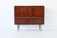 Italian High Gloss Rosewood Buffet, Italy, 1960