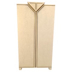 Italian Hollywood regency bar cabinet, 1970s