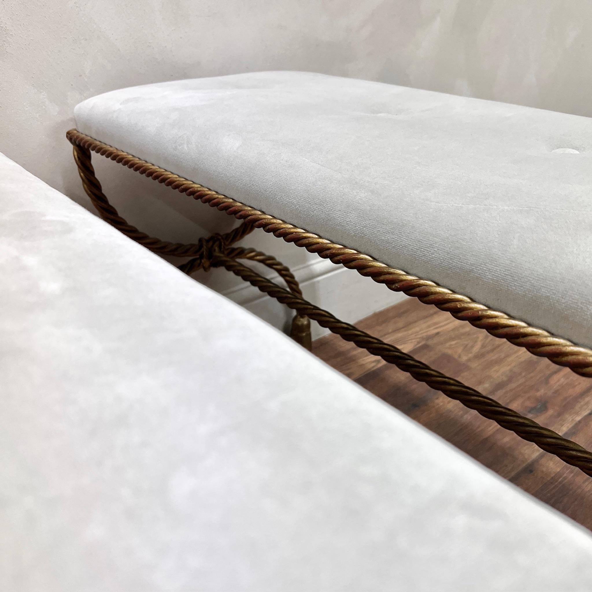 Italian Hollywood Regency Benches c1960 8