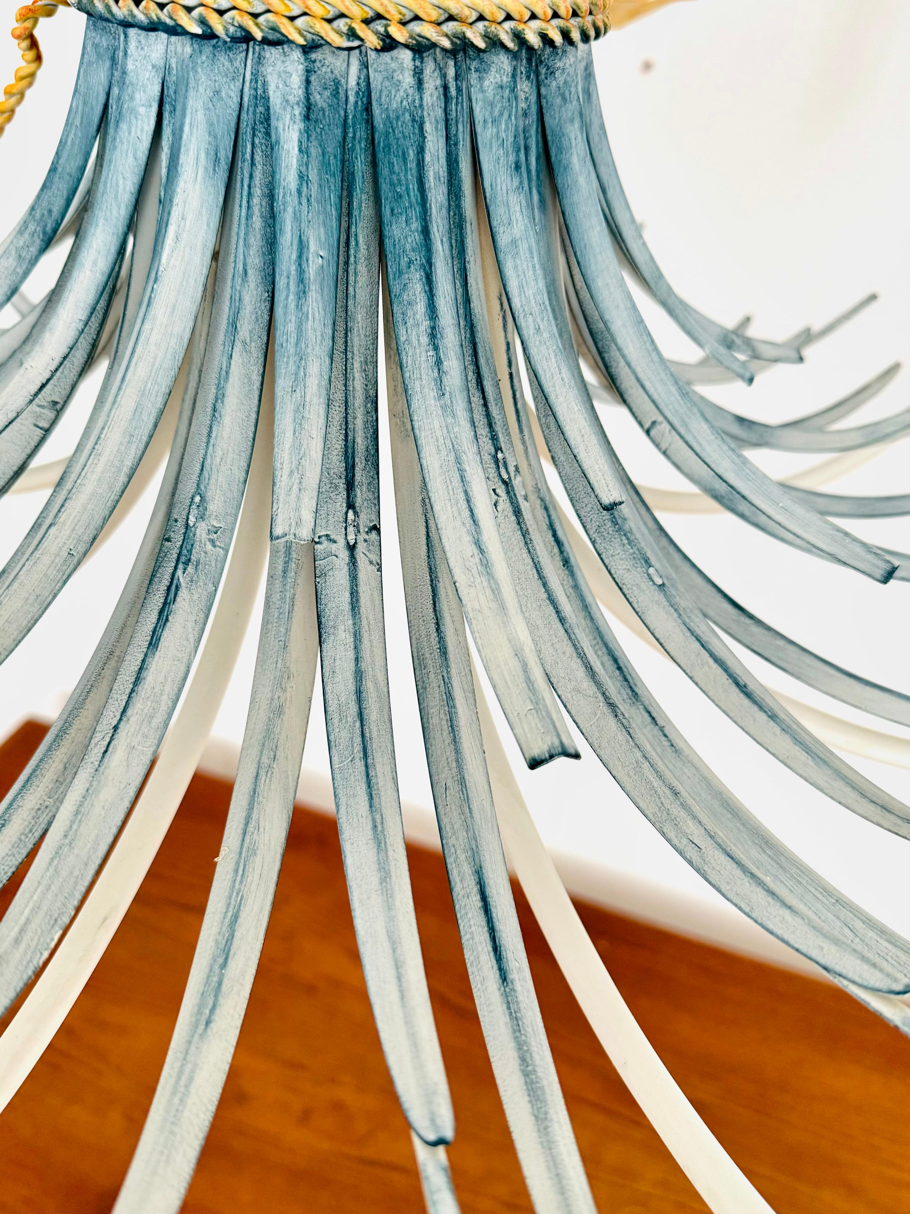Italian Hollywood Regency Chandelier by Hans Kögl For Sale 12