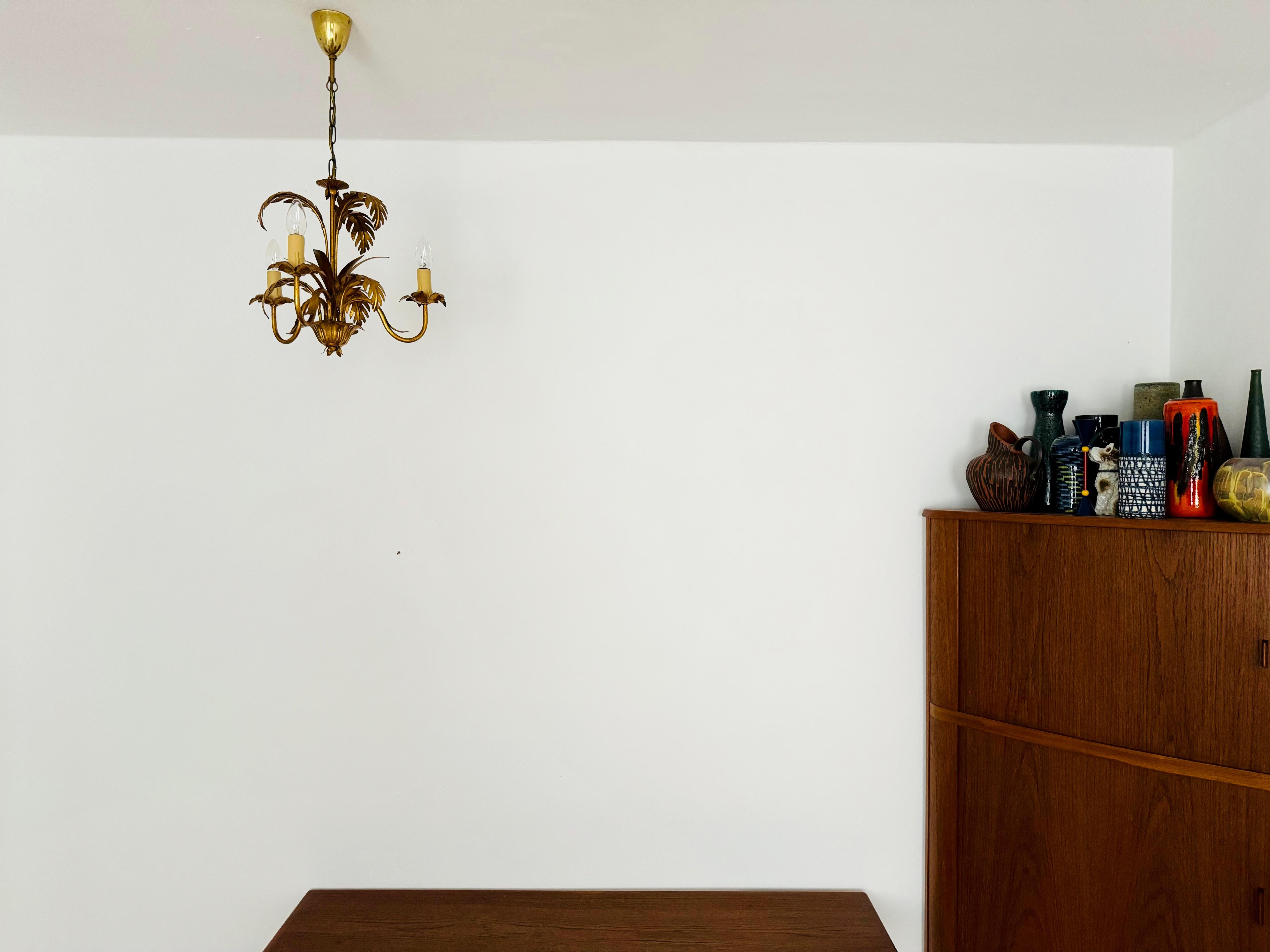 Lampadario italiano Hollywood Regency di Hans Kögl in vendita 1