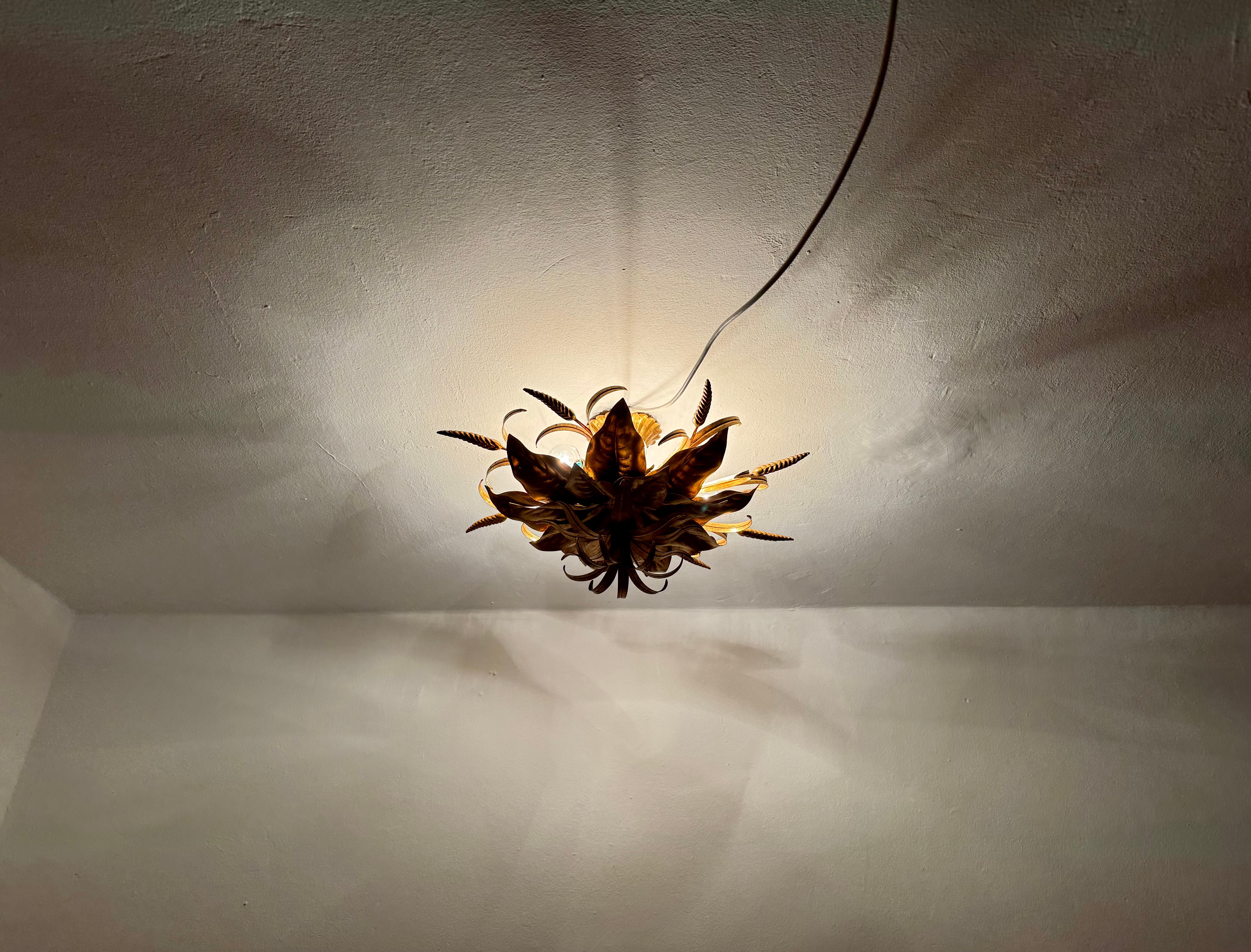 Lampadario italiano Hollywood Regency di Hans Kögl in vendita 2