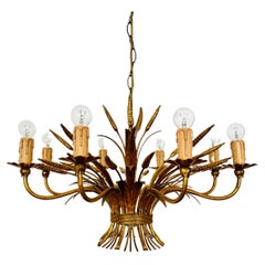 Vintage Italian Hollywood Regency Chandelier by Hans Kögl