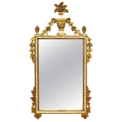 Italian Hollywood Regency Gilt Wall Mirror