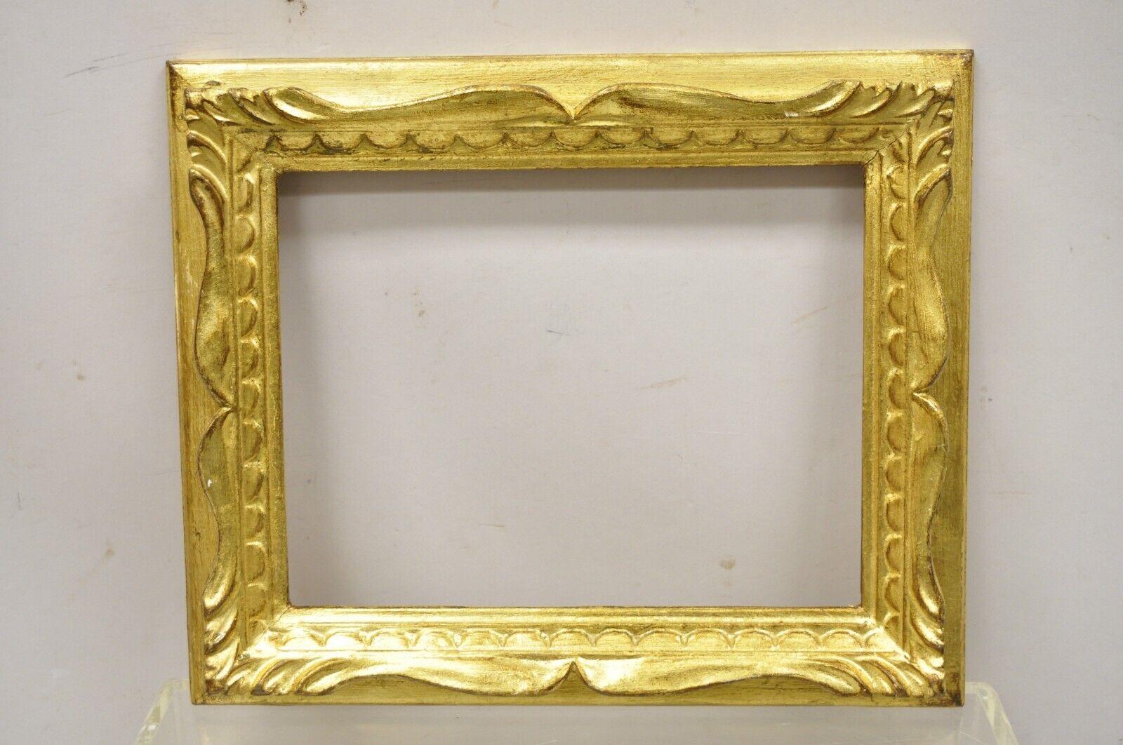 Italian Hollywood Regency Gold Giltwood Art Picture Frame, Multiple For Sale 5