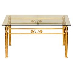 Italian Hollywood Regency Lounge Occasional Table