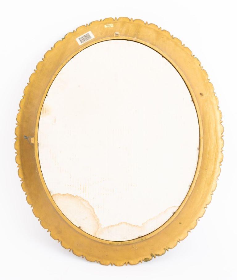 Unknown Italian Hollywood Regency Style Gilt Wood Mirror