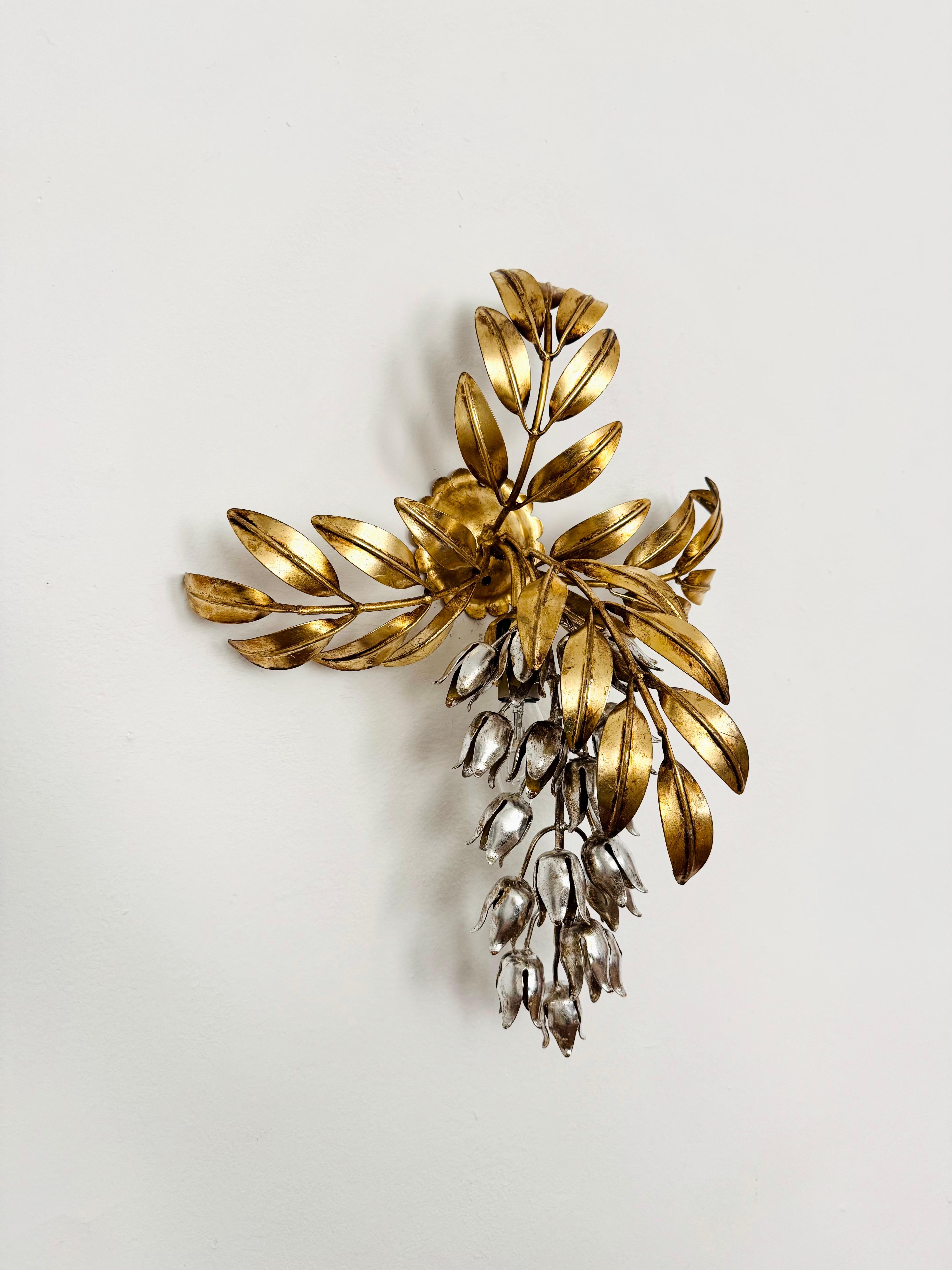 Italian Hollywood Regency Wall Lamp by Hans Kögl In Good Condition For Sale In München, DE