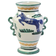 Italian Horse Vase