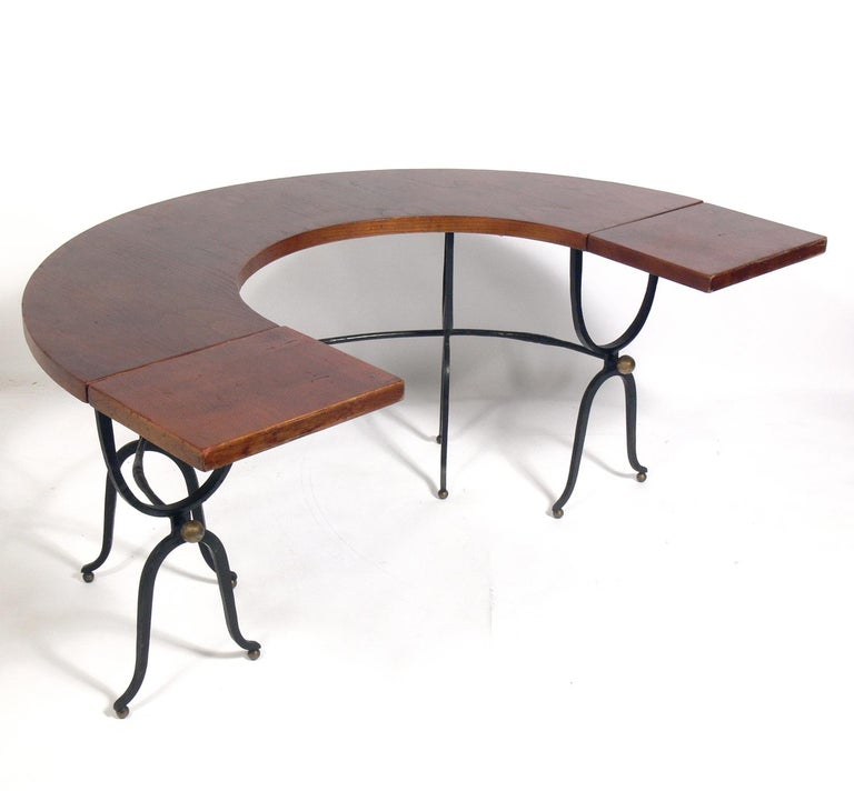 Italian Horseshoe Shaped Desk At 1stdibs