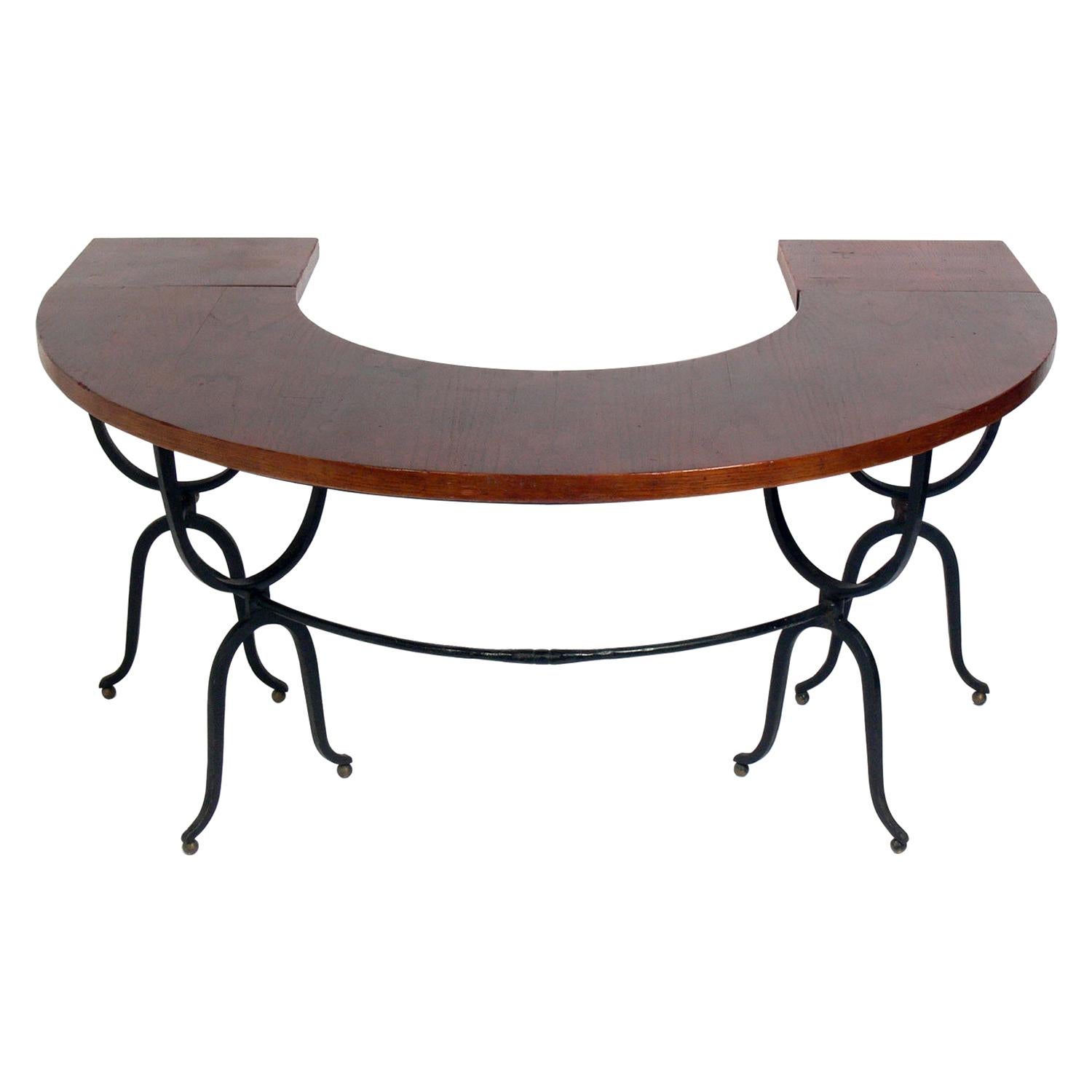 Italian Horseshoe Shaped Desk