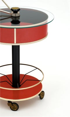 Italian Hydraulic Bar Cart