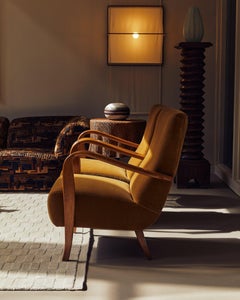 Italian Ice Blue Murano Glass Vase with Wave Appliqué, 1950s