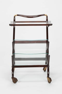 Italian Ico Parisi Bar Cart, 1950s