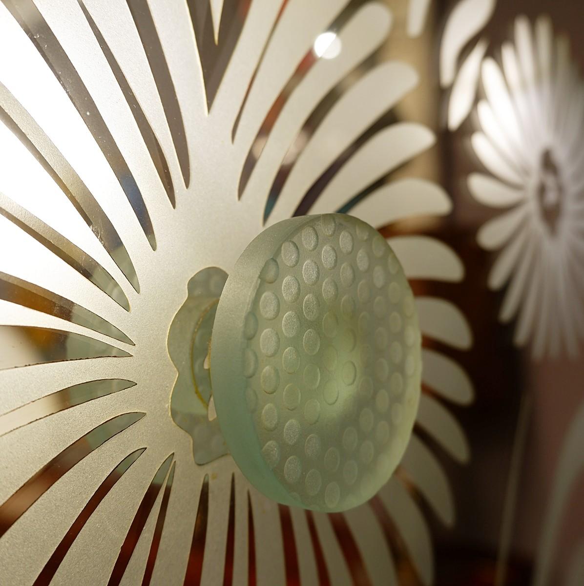 Italian Illuminated Coat Rack Mirror - 1960s In Good Condition For Sale In Uccle, BE