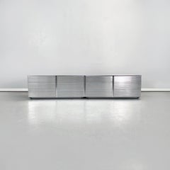 Italian Industrial Aluminium Sideboard Velasca by Cozza Mascheroni Ycami, 1990s