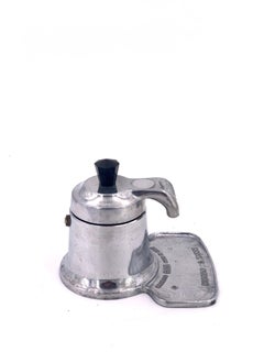 Italian Industrial Design Espresso Machine Stove Top Double Cup by Brevetto