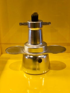 Italian Industrial Design Espresso Machine Stove Top Double Cup