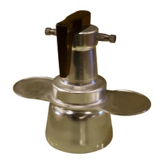 Used Italian Industrial Design Espresso Machine Stove Top Double Cup