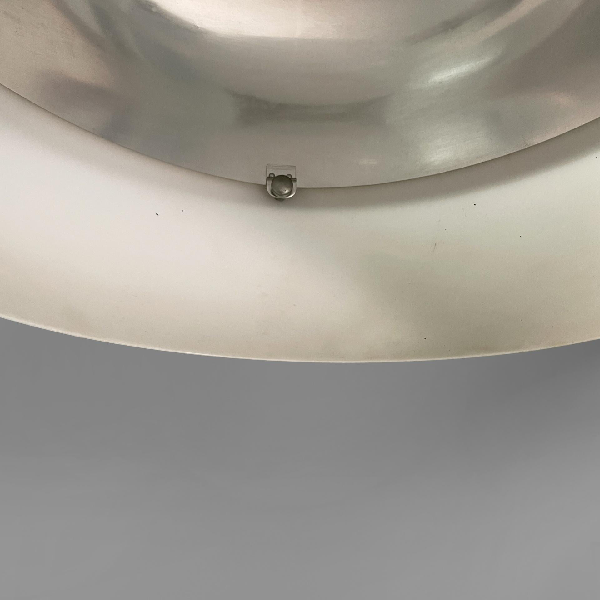 Lampadario industriale italiano in metallo Genova 4053 di Torlasco per Greco, anni '60 in vendita 5