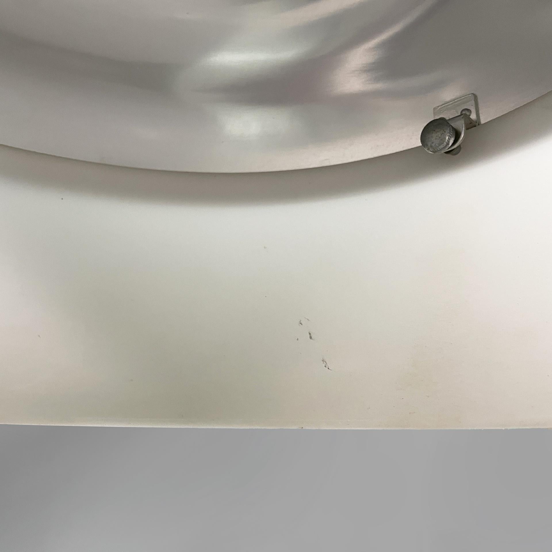 Lampadario industriale italiano in metallo Genova 4053 di Torlasco per Greco, anni '60 in vendita 6