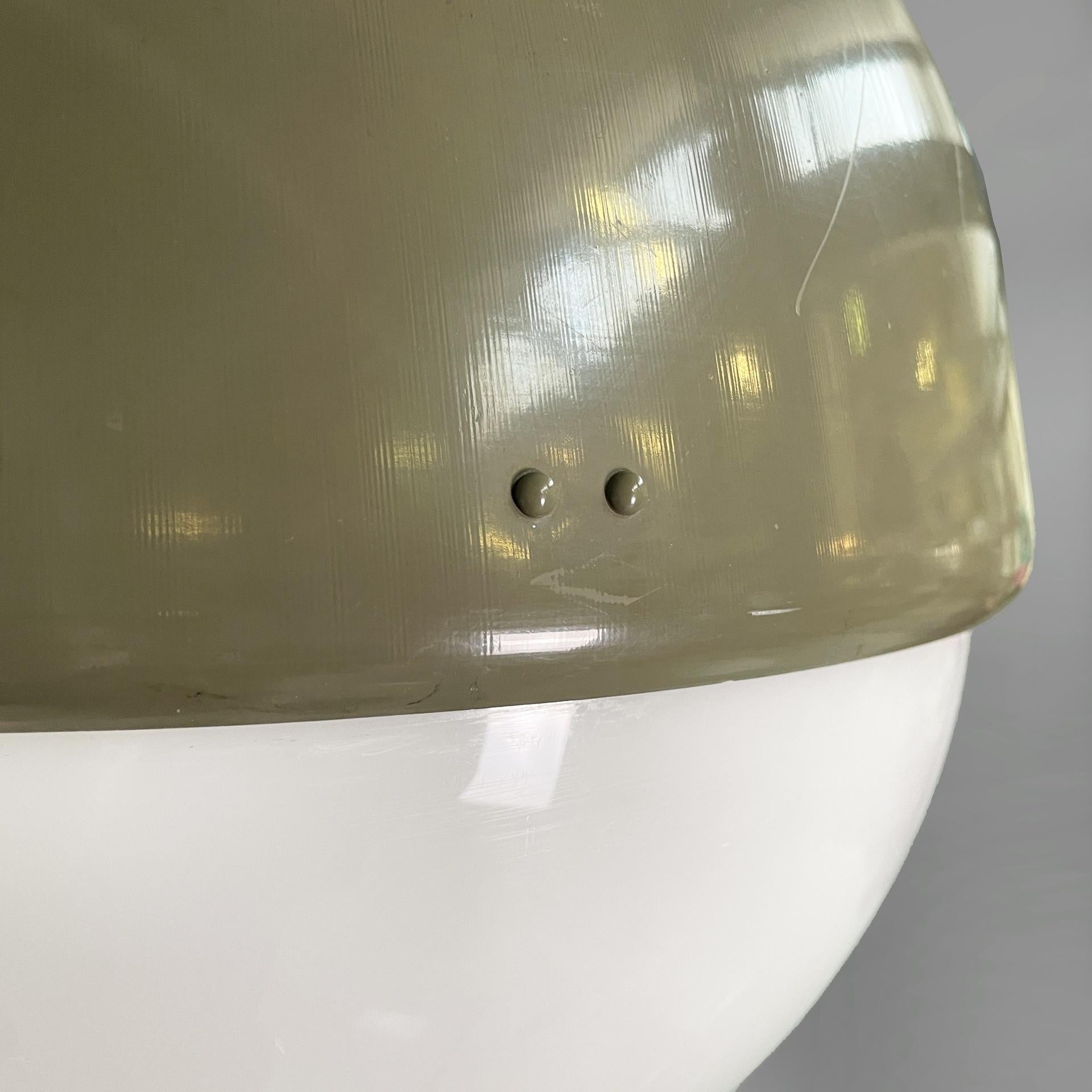 Metallo Lampadario industriale italiano in metallo Genova 4053 di Torlasco per Greco, anni '60 in vendita