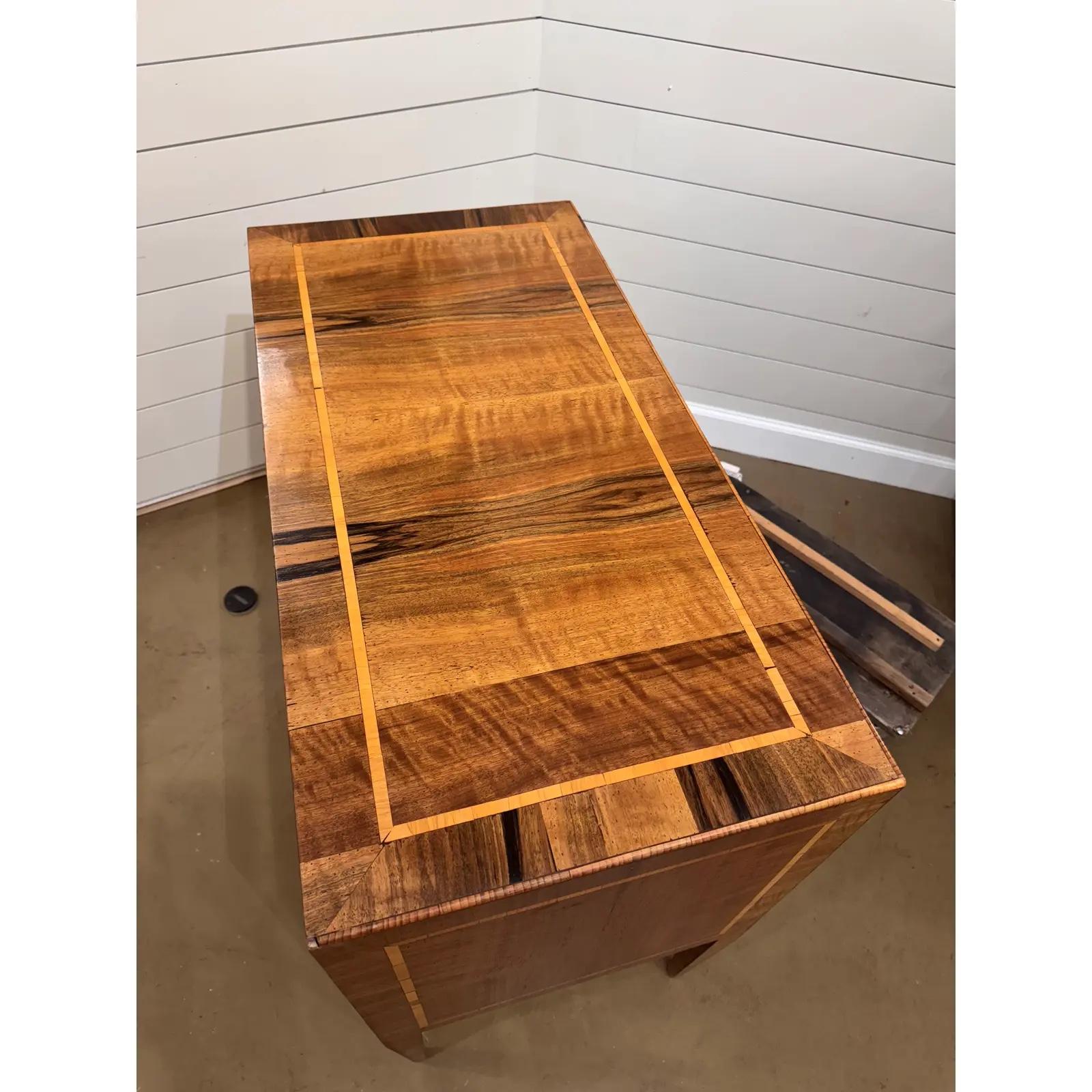 Contemporary Italian Inlaid Chest of Drawers For Sale