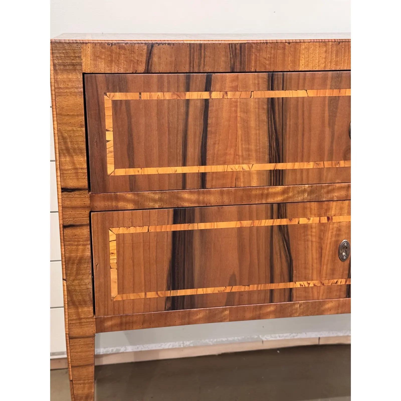 Contemporary Italian Inlaid Chest of Drawers For Sale