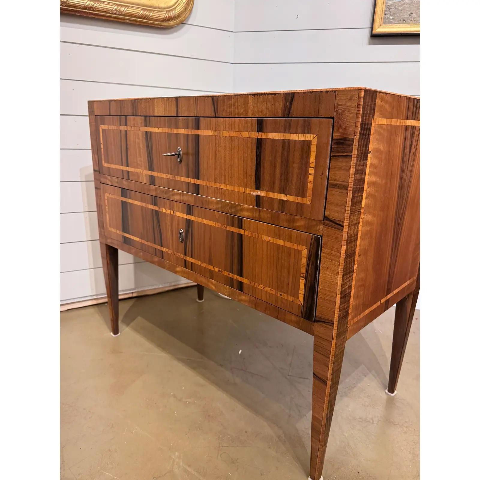 Italian Inlaid Chest of Drawers For Sale 1