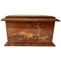 Italian Inlaid Document Box