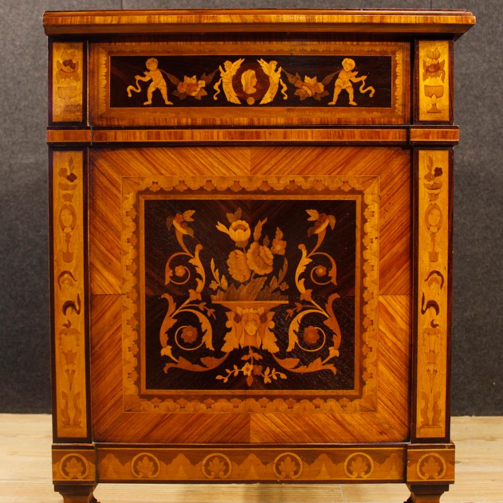 Italian Inlaid Dresser in Wood in Louis XVI Style from 20th Century 3