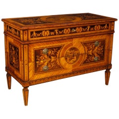 Italian Inlaid Dresser in Wood in Louis XVI Style from 20th Century