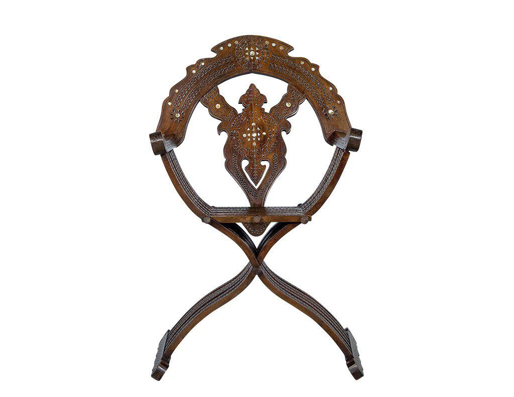 savonarola folding chair