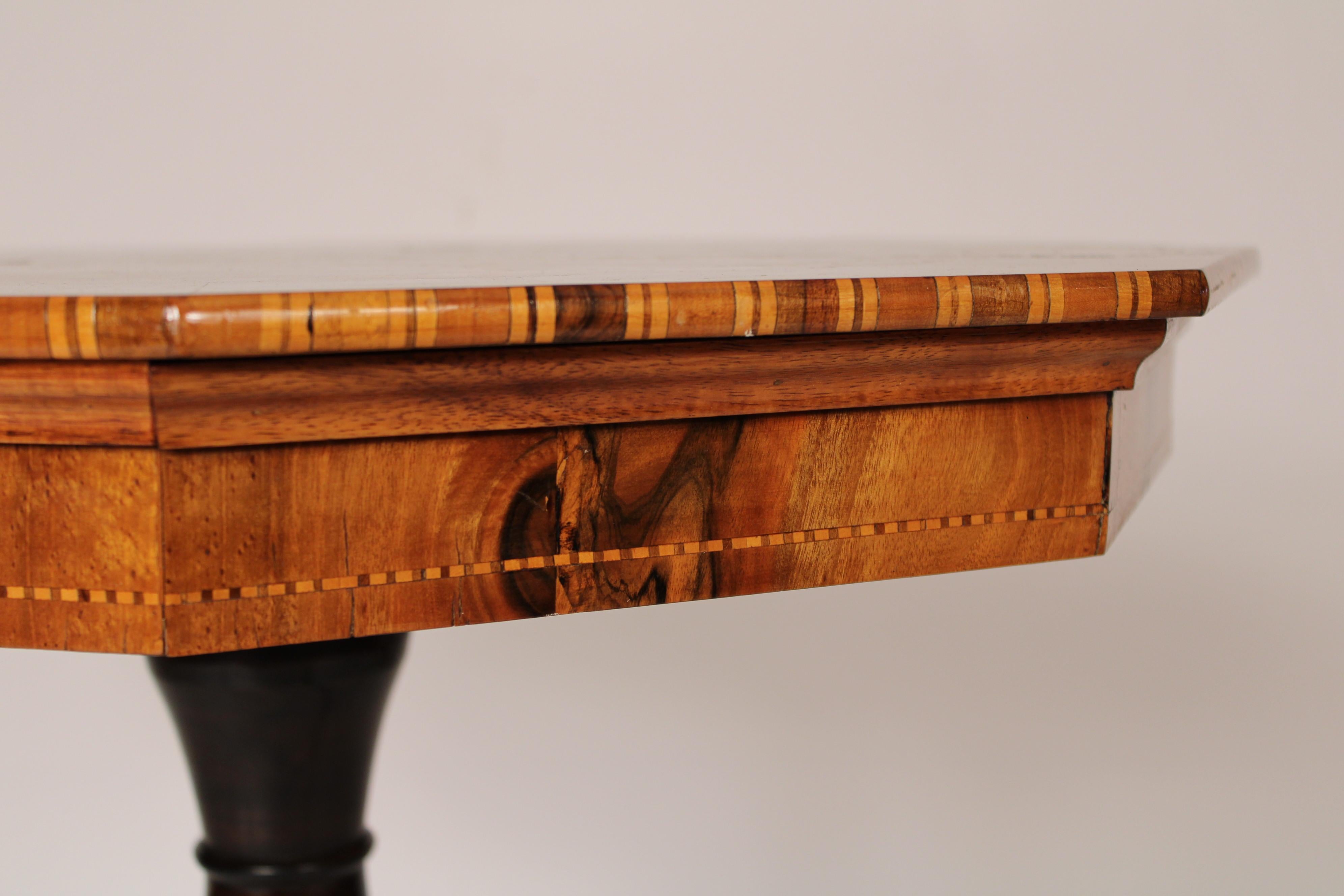 Italian Inlaid Occasional Table 6