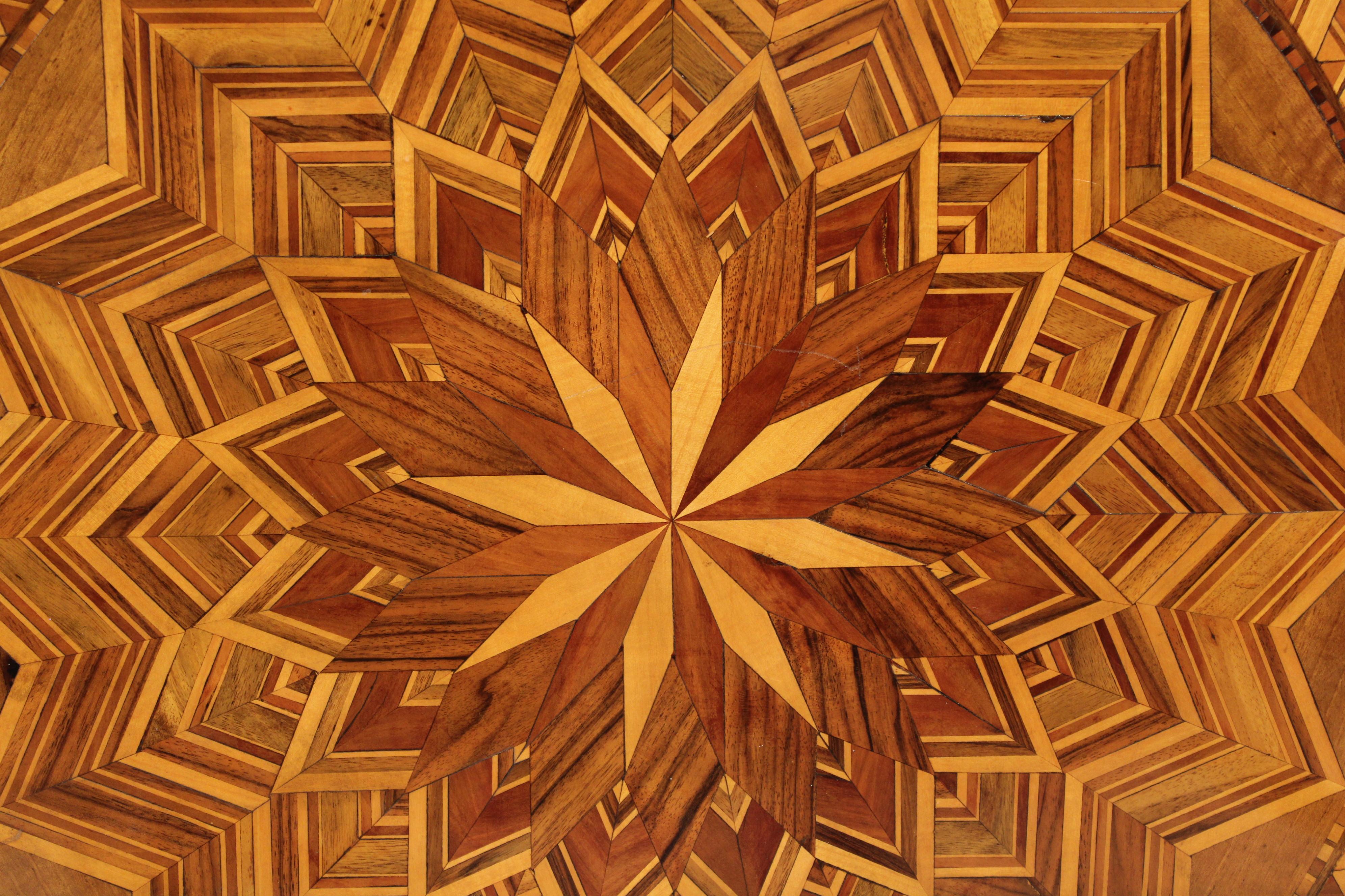 Italian Inlaid Occasional Table 1
