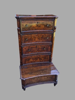 Italian Inlaid Walnut Late Renaissance Period Prie-Dieu