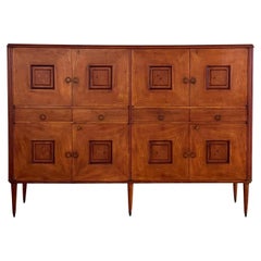Vintage Italian Inlay Sideboard