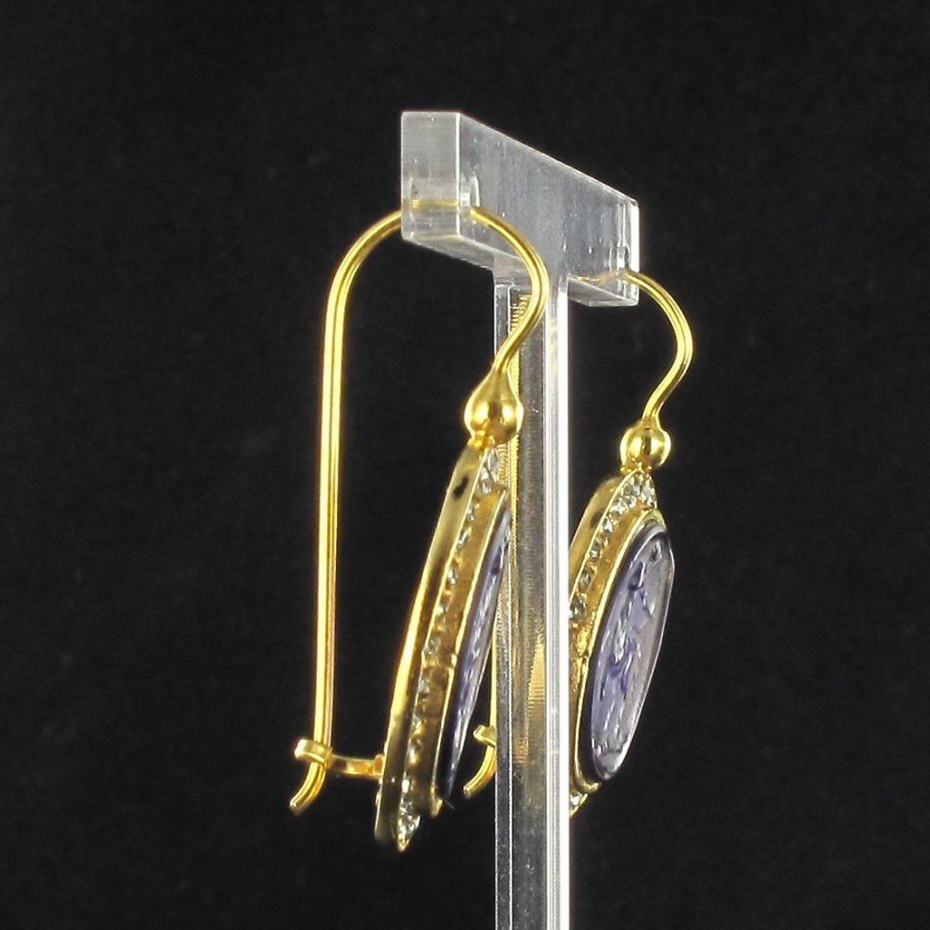italian lever back earrings