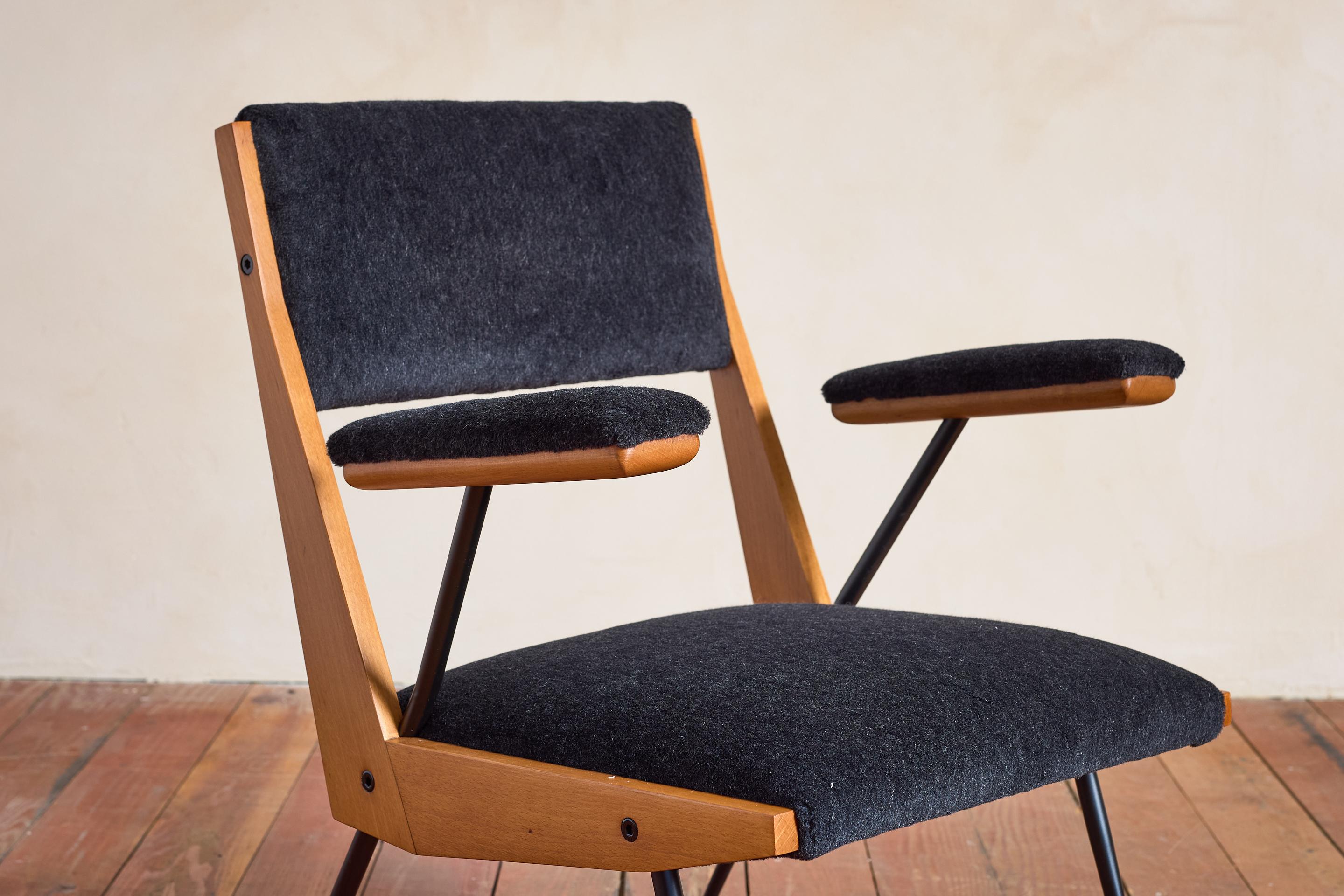 Italian Iron Armchairs For Sale 5
