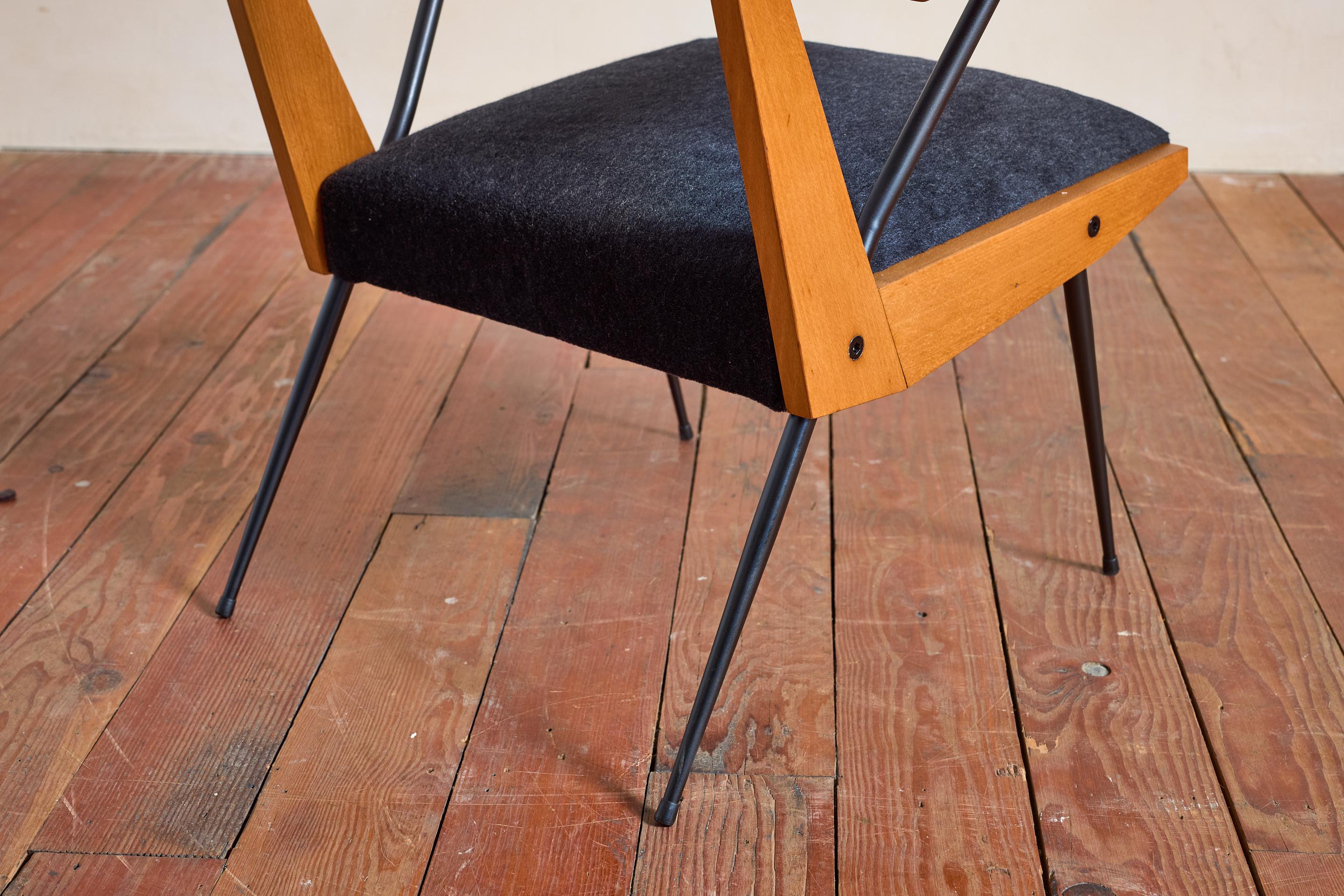 Italian Iron Armchairs For Sale 10