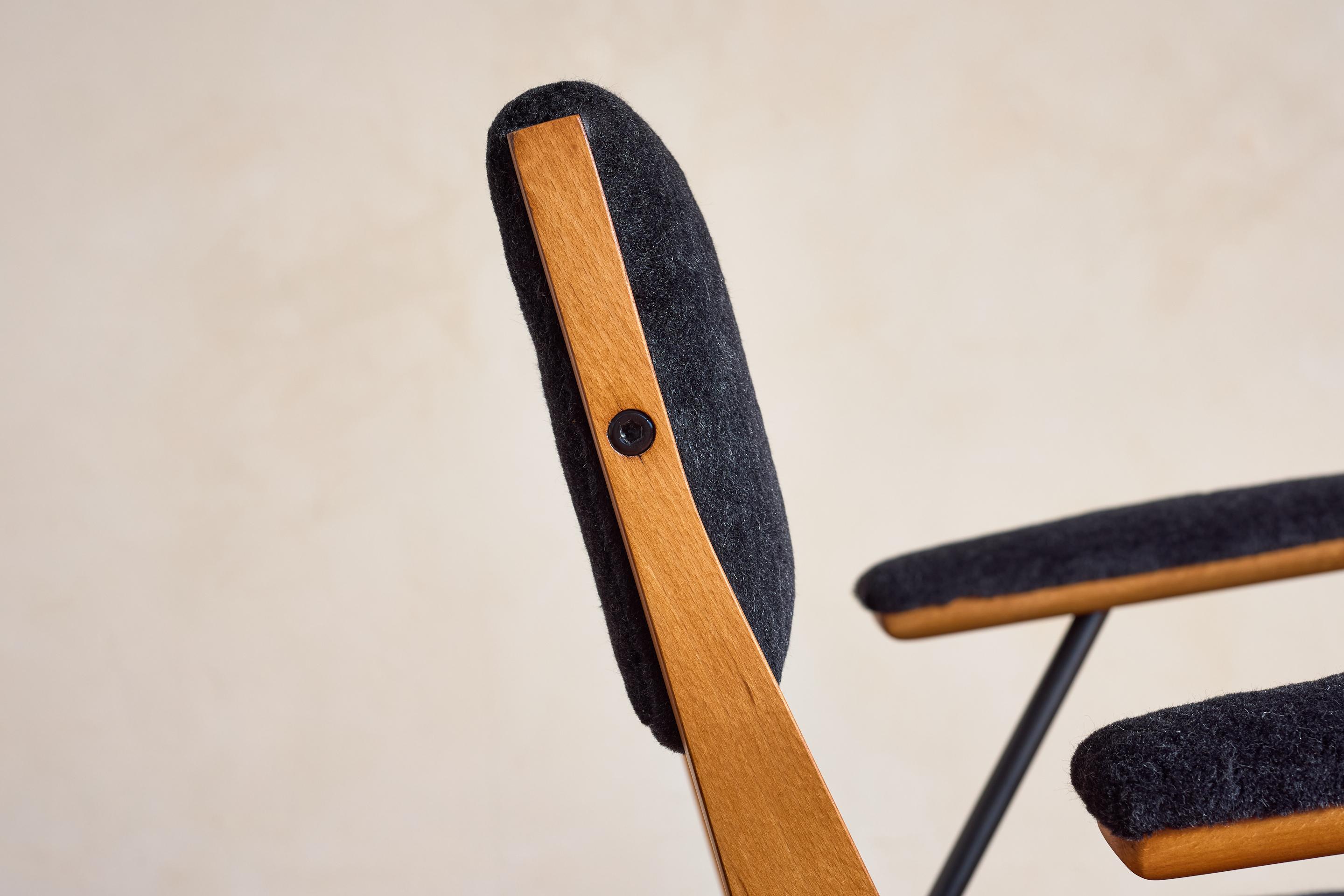 Italian Iron Armchairs For Sale 4
