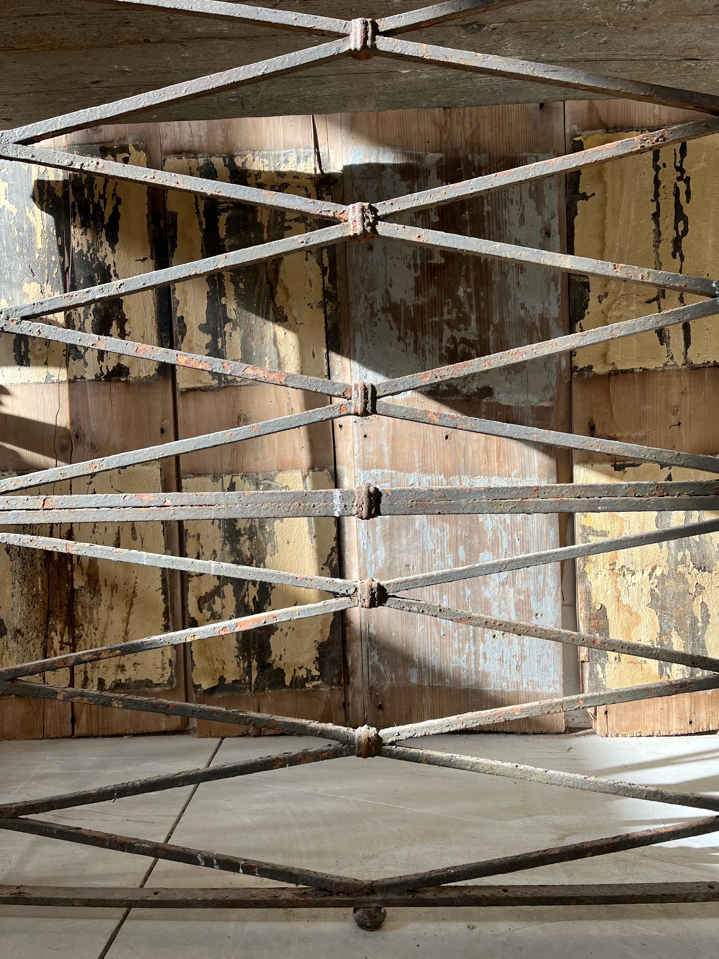 20th Century 20thC Italian iron console For Sale